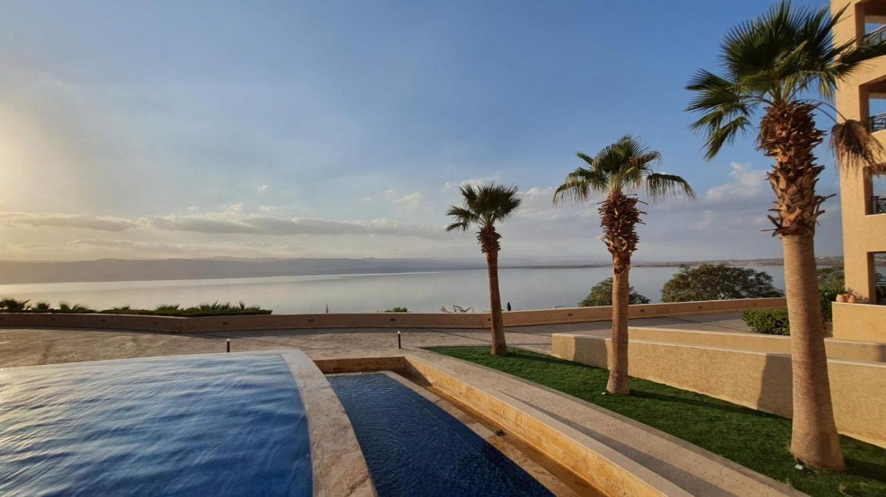 Comfy Stays Sea View Apartments At Deadsea Samarah Resort Sweimeh Kültér fotó